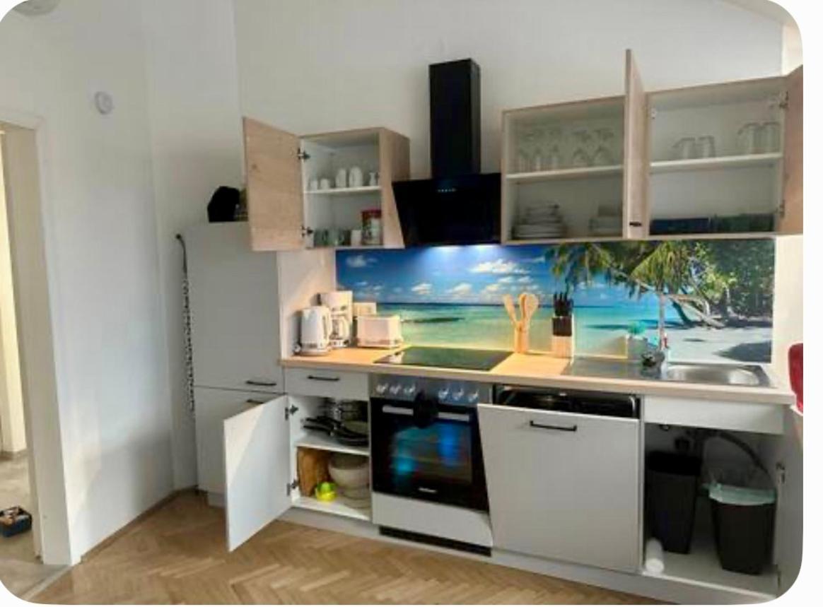 Klimatisiertes Dachgeschoss City Apartment In Zentrum Wiens Bagian luar foto